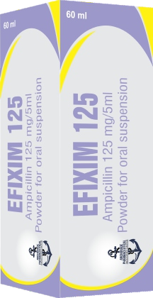 EFIXIM 125 oral suspension drug pack